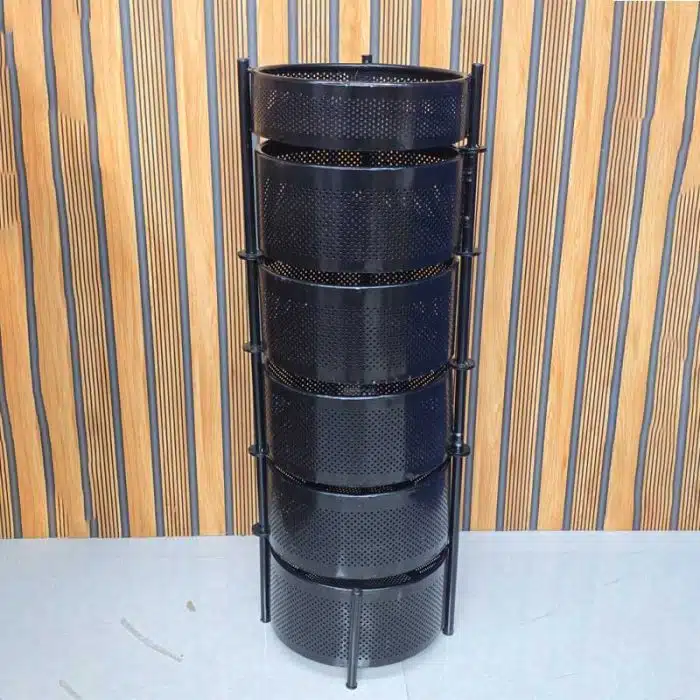 6 Layer Round Shape Kitchen Rack - Image 3
