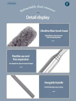 Household Microfiber Duster Cleaning Brush - Image 4