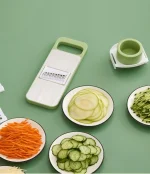 5 in 1 Stainless Steel Vegetable Slicer Cutter - Image 2