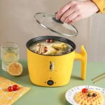 Prestige 22cm  Kitchen Electric Cooking Pot with Steamer - Image 2