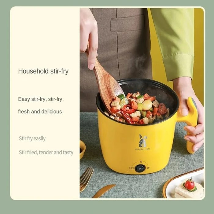 Prestige 22cm  Kitchen Electric Cooking Pot with Steamer - Image 6