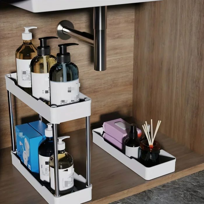Narrow Type Multi Purpose Gap Storage Trolly Rack - Image 6
