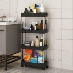 Narrow Type Multi Purpose Gap Storage Trolly Rack - Image 4